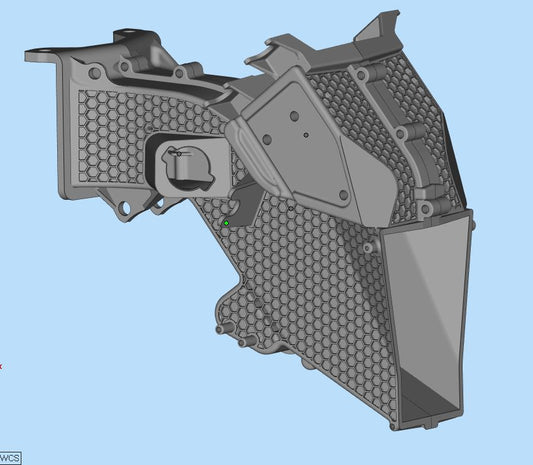AP8158113 - AP8158114 / Kompletter Luftkanal Aprilia RSV MY '04-'09